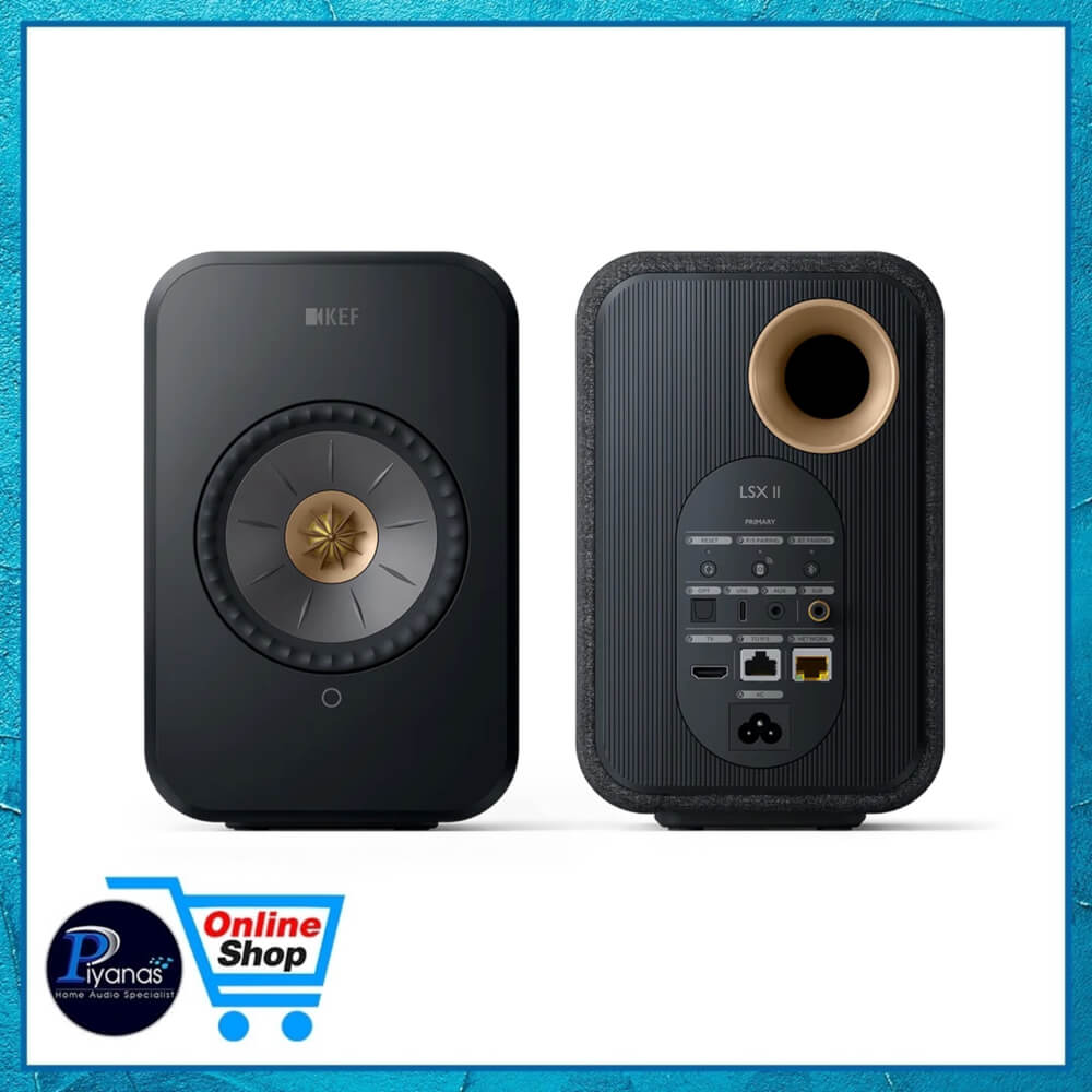 ลำโพง KEF : LS-X II สีดำ